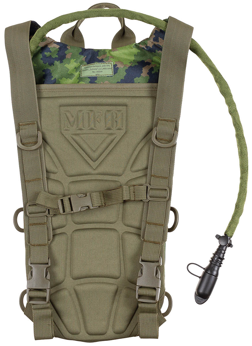Trinkrucksack, mit TPU-Beutel, "Extreme", 2,5 l, M05 tarn