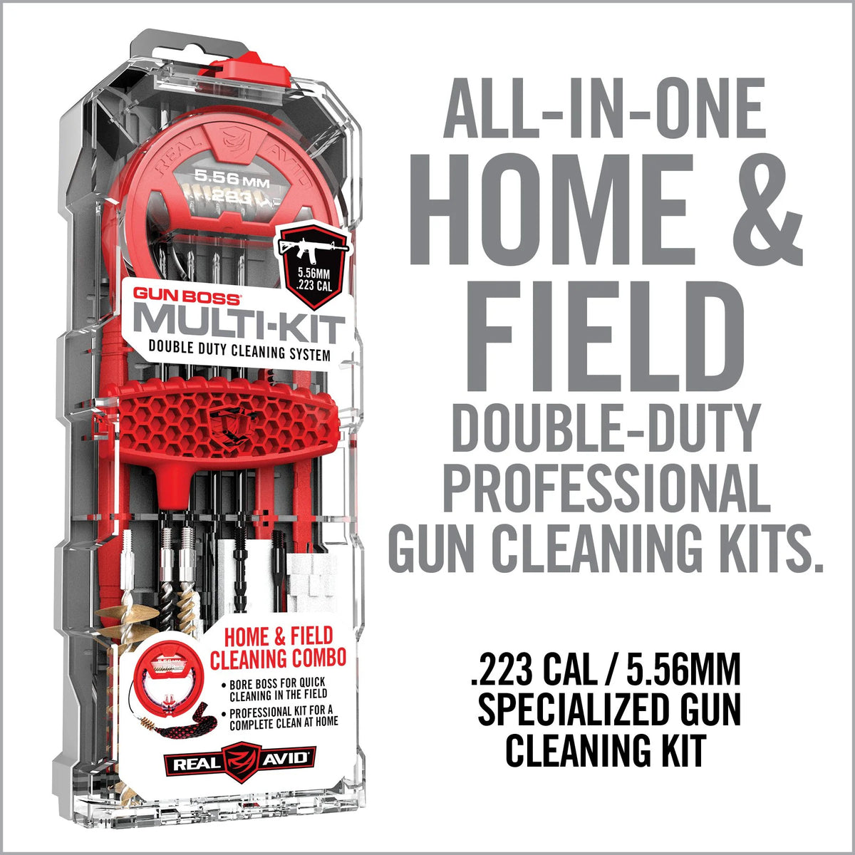 Real Avid - Multi-Kit 223CAL/5.56MM (Reinigungsset)