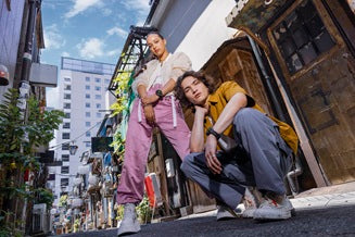 Stadt, Straße, Person, Schuh, Leute