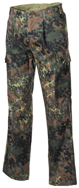 BW Feldhose, flecktarn, 5 Farben, gr. Grössen, nach TL