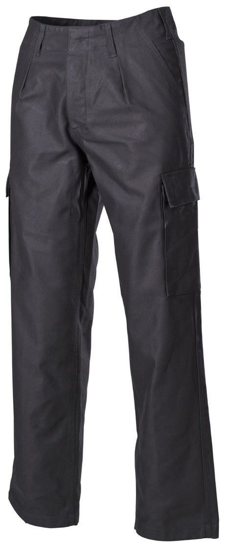 BW Moleskinhose, schwarz, gr. Grössen nach original BW TL