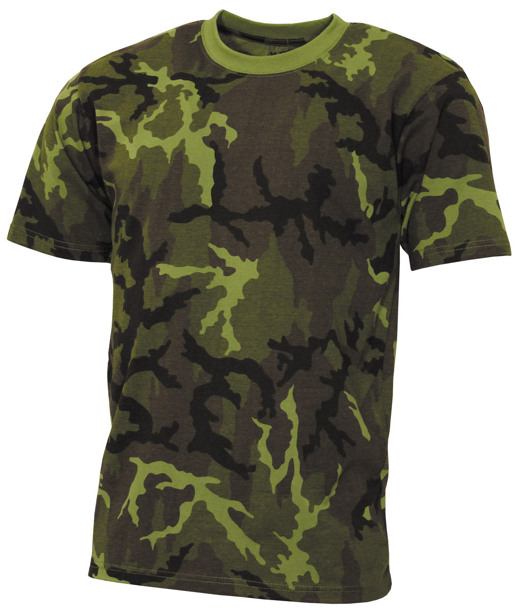 Kinder T-Shirt, "Basic", M 95 CZ tarn, 140-145 g/m²