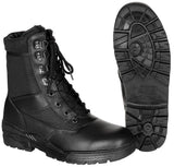 Stiefel, "Security", schwarz, 8-Loch, Gummisohle