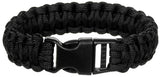Armband, "Parachute Cord", schwarz , Breite ca. 2,3 cm