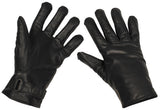 BW Lederhandschuhe, schwarz