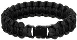 Armband, "Parachute Cord", schwarz, Breite ca. 1,9 cm
