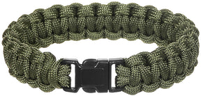 Armband, "Parachute Cord", oliv, Breite ca. 1,9 cm
