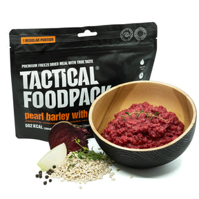Tactical Foodpack - Pearl Barley with Beetroot (Perlgraupen mit Roter Beete)