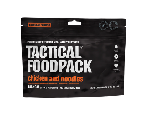 Tactical Foodpack - Chicken and Noodles (Nudeln mit Hähnchen-Kokos-Sauce)