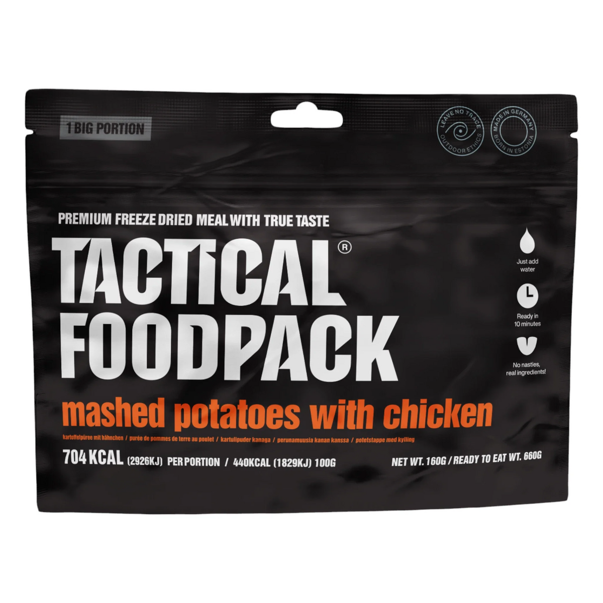 Tactical Foodpack - BIG Mashed Potatoes with Chicken (Kartoffelpüree mit Hähnchen)