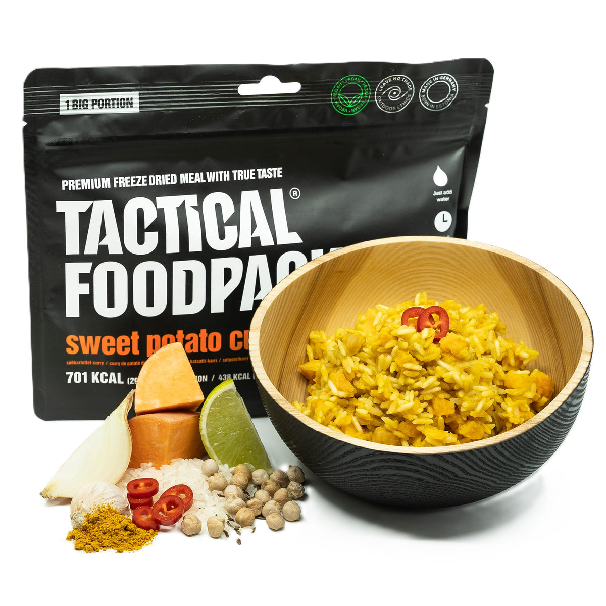 BIG Sweet Potato Curry (Süsskartoffel-Curry)