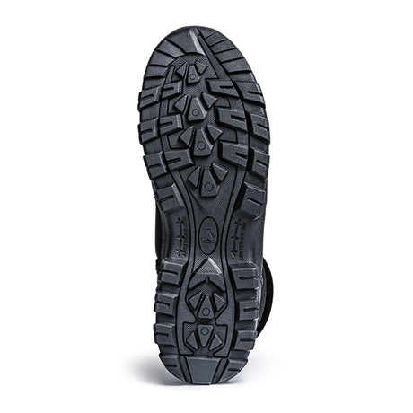 Einsatzstiefel SECU-ONE 8" Reissverschluss, Schutzkappe, PSR Sohle (schwarz)