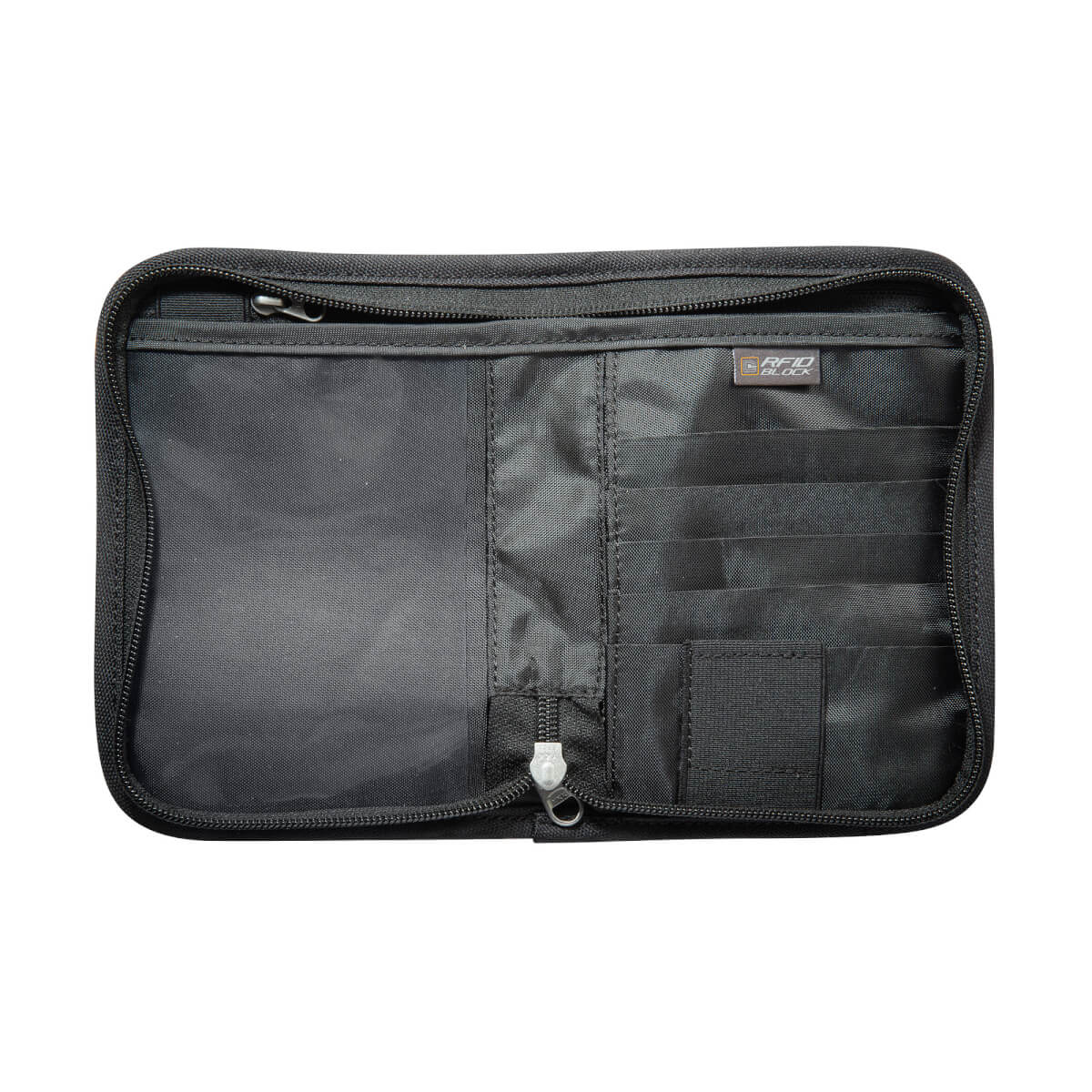 Travel Zip M RFID Block Geldbörse (black)