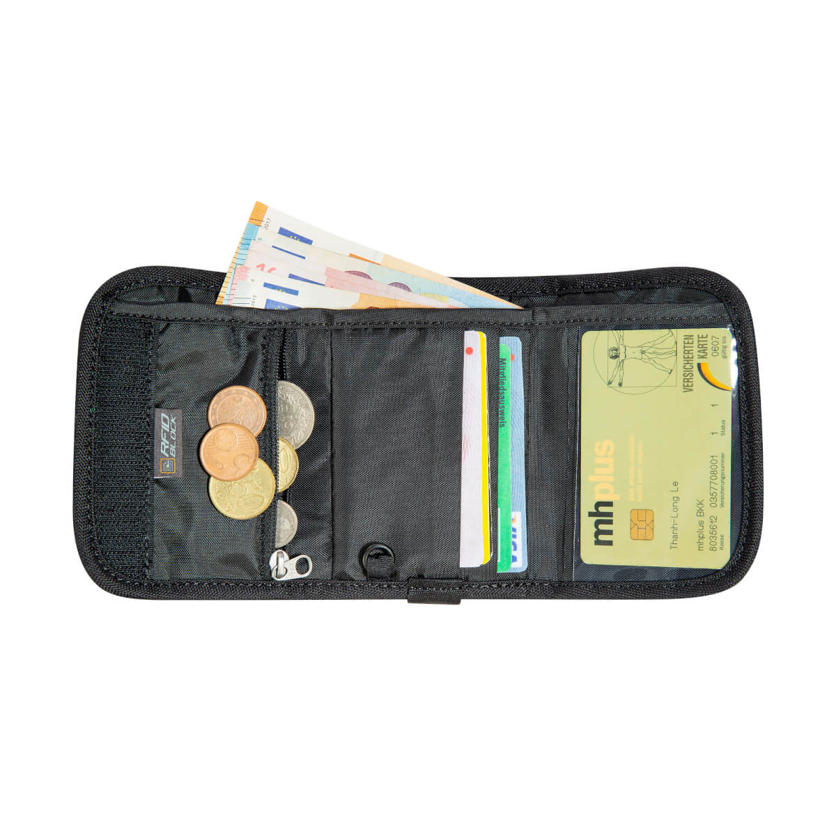 Folder RFID Block Geldbörse (olive)