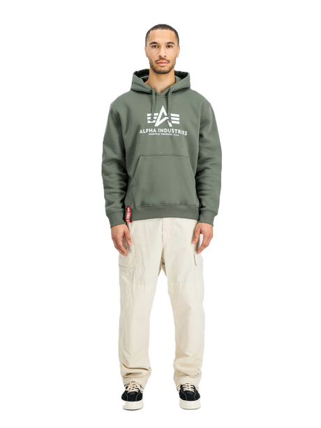 Basic Hoodie (dark olive)