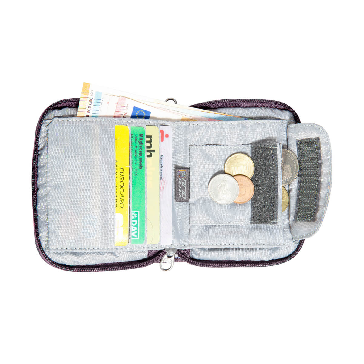 Zip Money Box RFID Block Geldbörse (black)