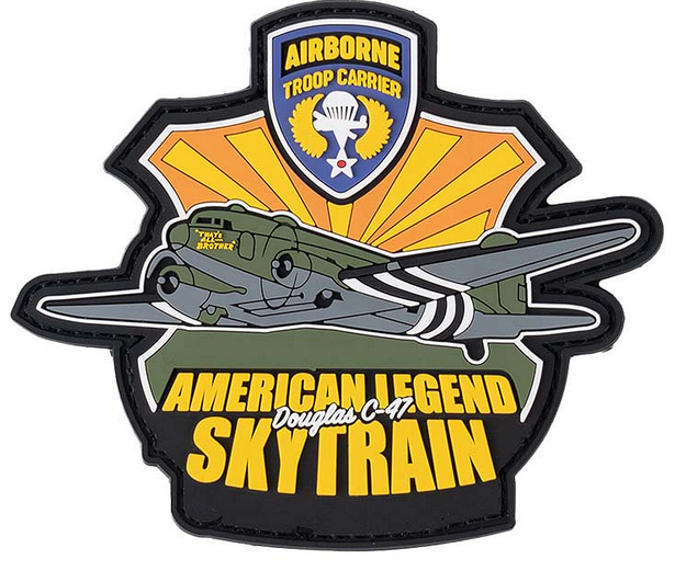 Klettabzeichen C-47 American Legend - color