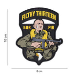 Klettabzeichen 506 PIR filthy thirteen - color