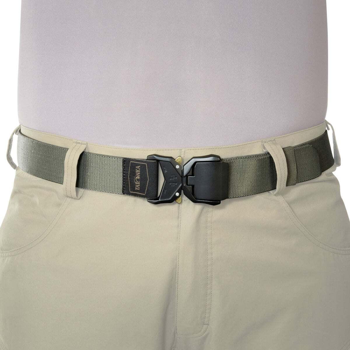 Gürtel Stretch 38mm (stone-grey-olive)