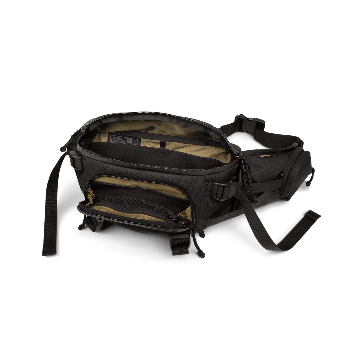 Mission EXP Hüfttasche 2.5 Liter (Covert Black)