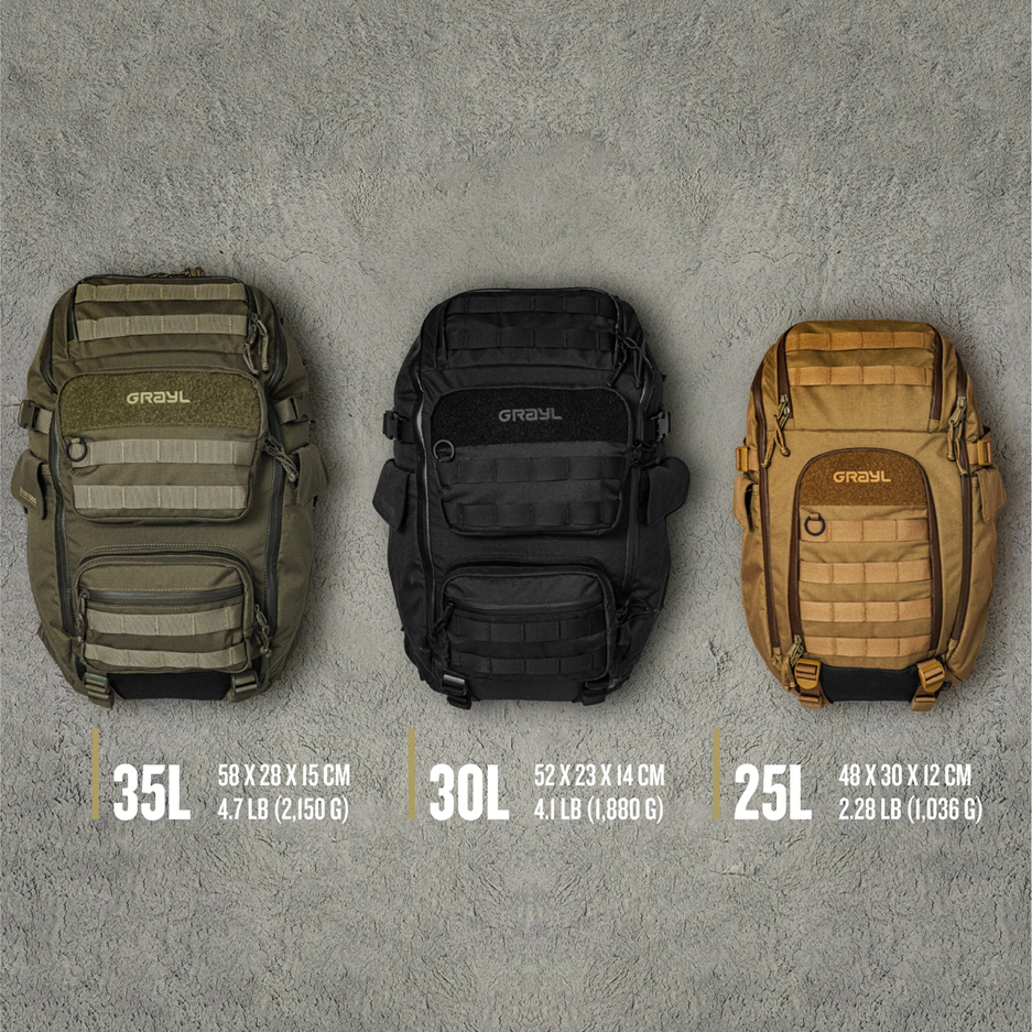 Mission EXP Backpack Rucksack 30 Liter (Coyote Brown)
