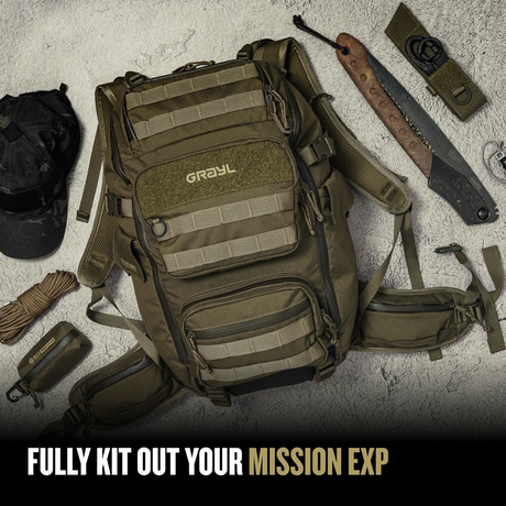 Mission EXP Backpack Rucksack 35 Liter (Coyote Brown)