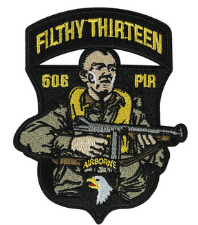 Klettabzeichen Stoff 506 PIR filthy thirteen - color
