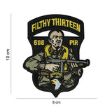 Klettabzeichen Stoff 506 PIR filthy thirteen - color