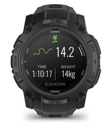 Instinct 3 – 50 mm AMOLED Tactical Schwarz mit Silikon-Wechselarmband 22 mm