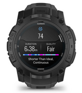 Instinct 3 – 50 mm AMOLED Tactical Schwarz mit Silikon-Wechselarmband 22 mm