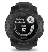 Instinct 3 – 50 mm Solar Tactical Schwarz mit Silikon-Wechselarmband 22 mm