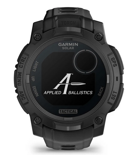 Instinct 3 – 45 mm Solar Tactical Schwarz mit Silikon-Wechselarmband 22 mm