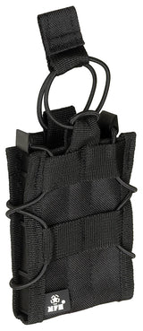 Magazintasche, "Bungee Lock", schwarz