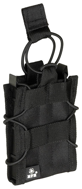 Magazintasche, "Bungee Lock", schwarz