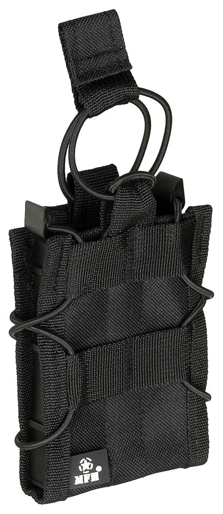 Magazintasche, "Bungee Lock", schwarz