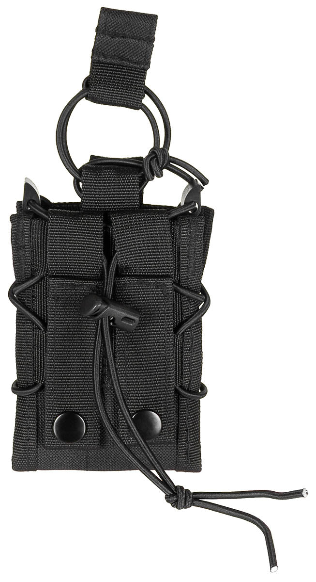 Magazintasche, "Bungee Lock", schwarz