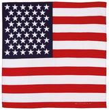 Bandana, USA Fahne, ca. 55 x 55 cm, Baumwolle