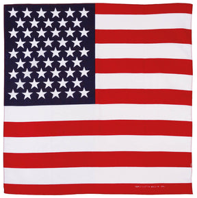 Bandana, USA Fahne, ca. 55 x 55 cm, Baumwolle