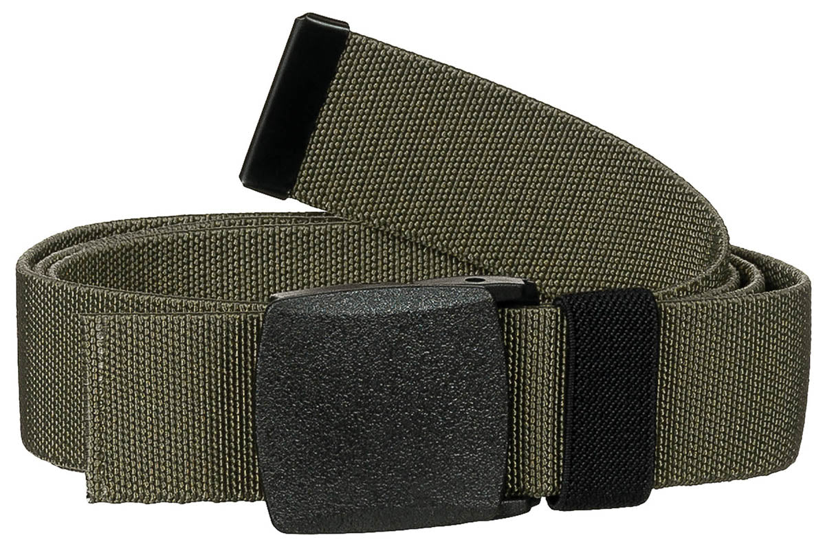 Gürtel, "Tactical Elastic", oliv, ca. 3,7 cm