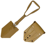 BW Klappspaten, 3-teilig, coyote tan
