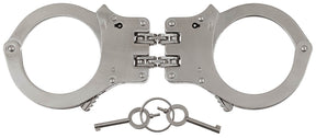Handschellen, mit Doppelkette, stabile Ausführg., 2 Schlüssel