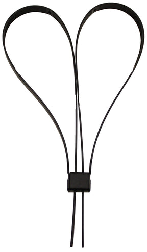 Kunststoffhandschellen, 10 St./P.,55 x 1,25cm, schwarz