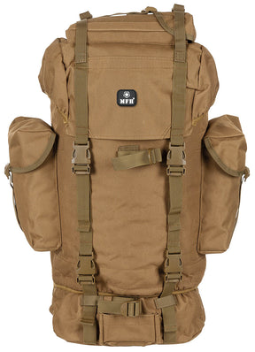 BW Kampfrucksack, 65 l, Alu-Aussteifung, coyote tan