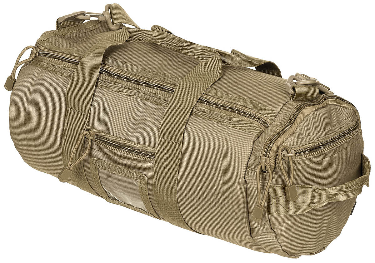 Einsatztasche, rund, "MOLLE", coyote tan