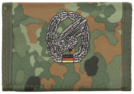 BW Geldbörse, flecktarn, "Fallschirmjäger"