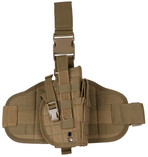 Pistolenbeinholster, "MOLLE", rechts, coyote tan