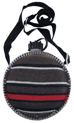 Feldflasche, "Scout", rund, Stoffbezug, 1,75 l