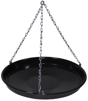 Ungar. Grillpfanne, Emaille, mit Kette, klein