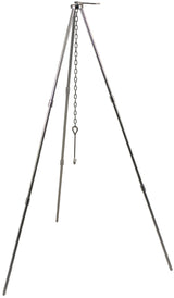 Dreibein, "Trekking", Alu, mit Kette und Haken