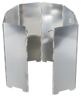 Windschutz, Alu, faltbar, gross, 67 x 24 cm, 8 Lamellen